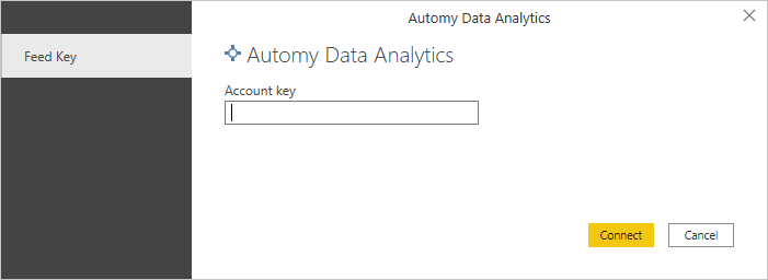 Cuadro de diálogo de clave de API.