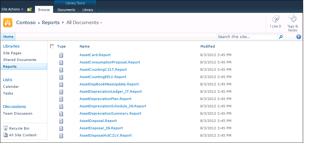 Document library in SharePoint