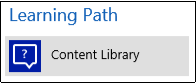 Icono Biblioteca de contenido en el mapa del sitio de Dynamics 365