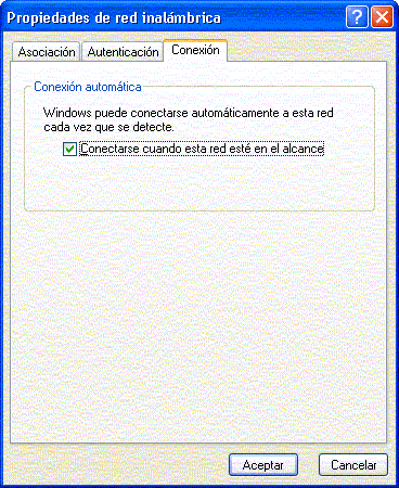 Wireless Network New Connection tab