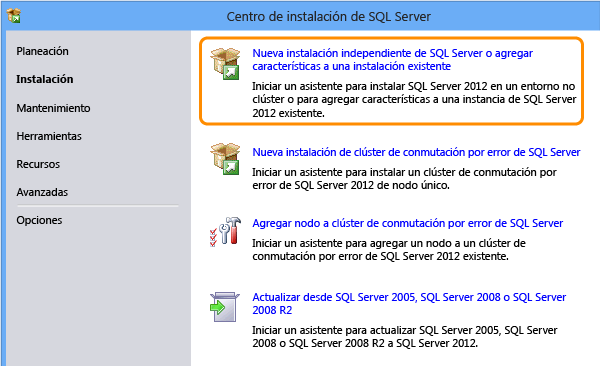 Agregar, quitar y administrar las características de SQL Server