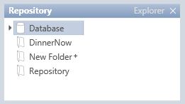 Shows an unsaved New Folder.