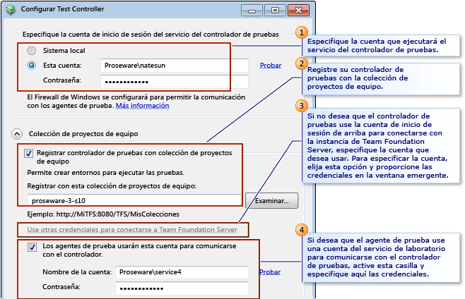 Ejecute la herramienta de configuración de Test Controller.