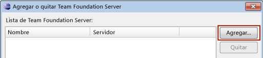 Conectar con Team Foundation Server