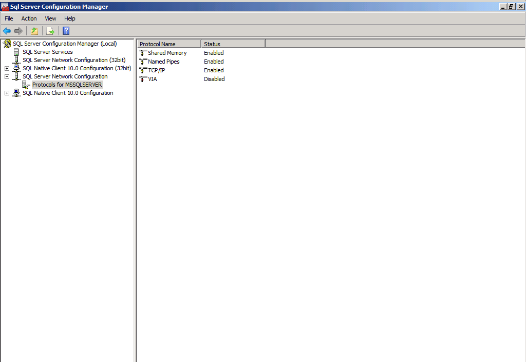 SQL Network Protocols