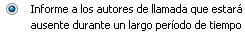 Outlook Voice Access: Saludo de correo de voz ampliado