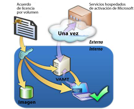 Opción 1 con VAMT