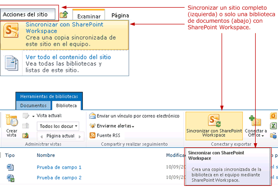 SharePoint Workspace