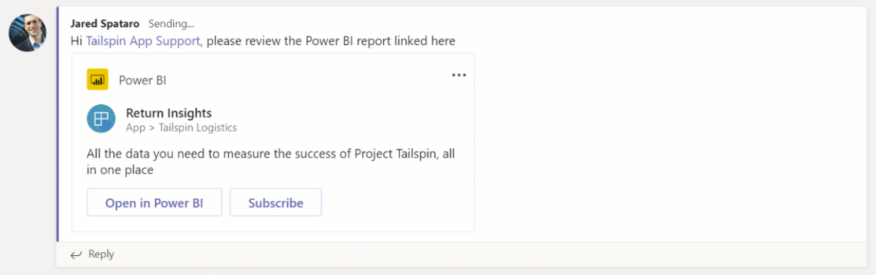 Adaptive cards in Microsoft Teams