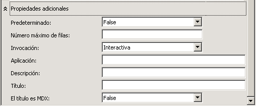 Cuadro Propiedades adicionales