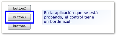 Control encontrado en aplicación en pruebas