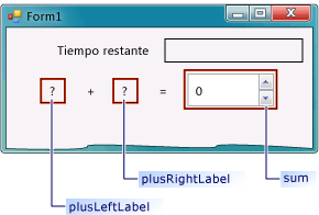 Primera fila de prueba matemática