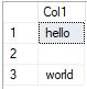 Resultados de la consulta usando <span class=