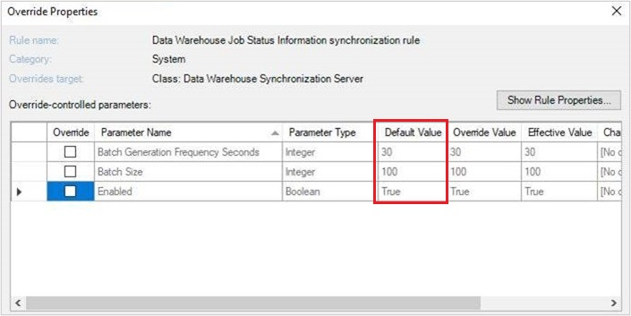 Captura de pantalla que muestra el almacenamiento de datos de Groom.