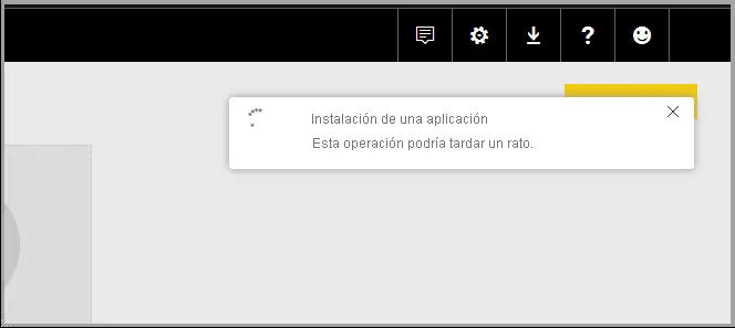 Captura de pantalla de la aplicación Github.