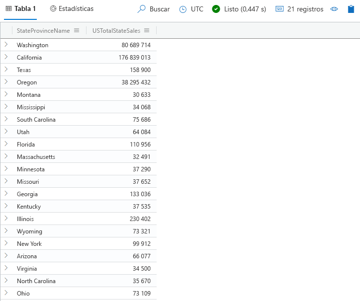 Screenshot of the `materialize` function, showing the first block of the query.