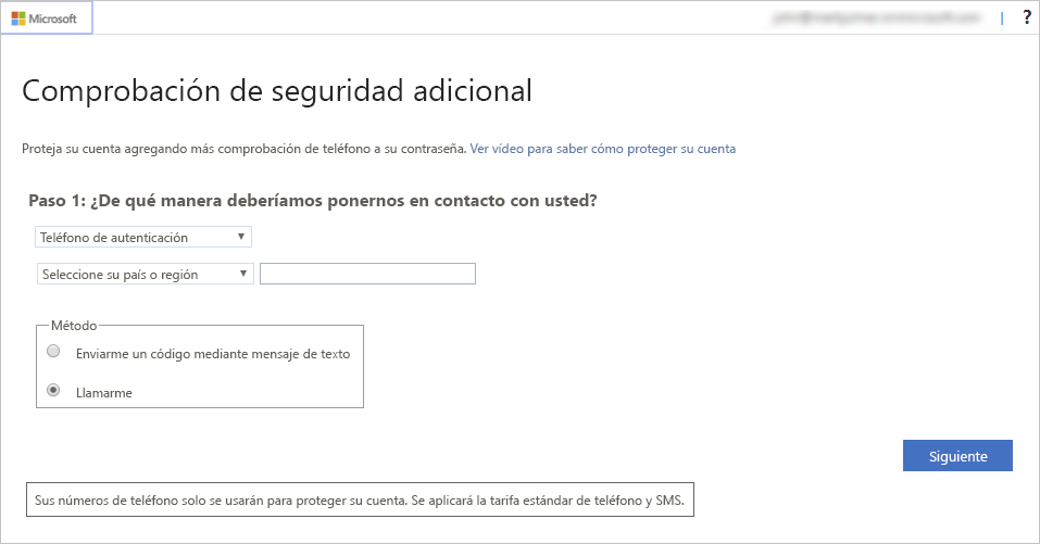 Captura de pantalla en la que se muestra la información de registro.