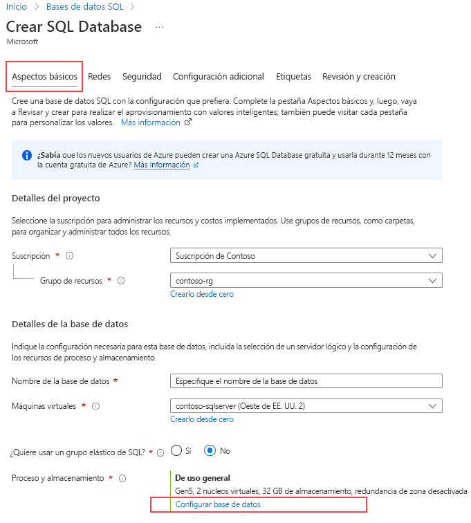 Configuring an Azure SQL Database Hyperscale