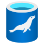 Captura de pantalla de un logotipo de Azure Database for MariaDB.