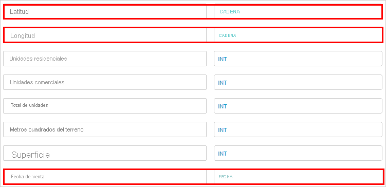 Change data type in the Data Analytics Studio application