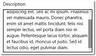 Cuadro de texto de línea mullti