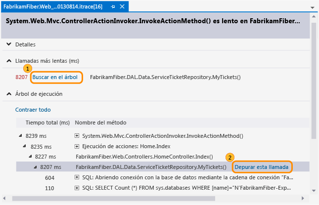 Start debugging from method call