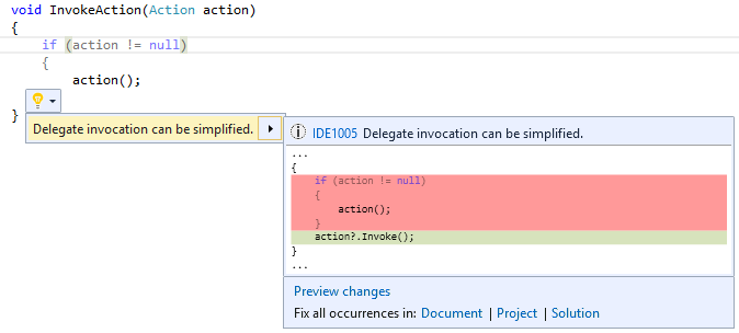 Refactorización de IDE (C#)