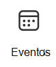 Captura de pantalla del icono de la tarjeta Eventos con un vínculo para obtener más información.