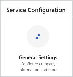 Captura de pantalla de cómo acceder a la configuración general desde el panel de administración.