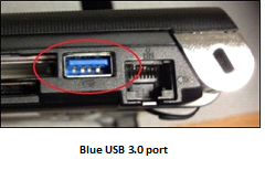 puerto blue usb 3.0