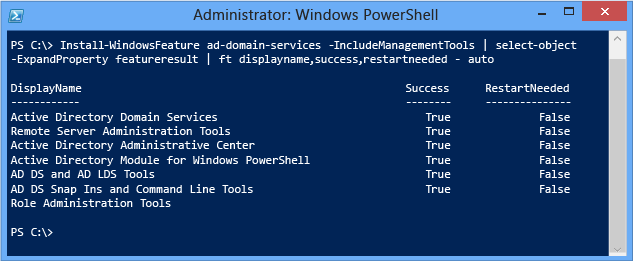 Captura de pantalla de una ventana de terminal en la que se muestra que el uso del cmdlet Select-Object con el argumento -expandproperty devuelve datos interesantes.