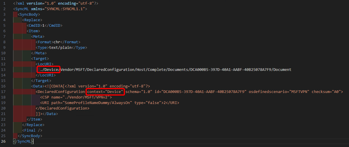 Sintaxis de acceso a recursos de WinDC