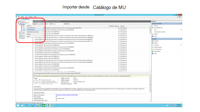 captura de pantalla de administración de actualizaciones de dispositivos MDM 5