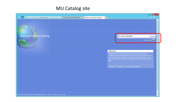 captura de pantalla de administración de actualizaciones de dispositivos MDM 6