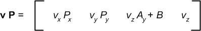 multiplicación de matriz