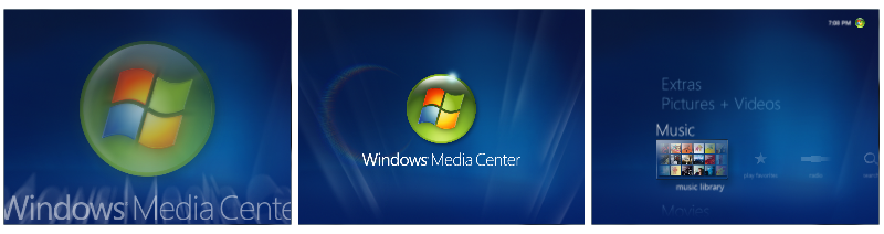 captura de pantalla del logotipo de Windows que cambia a nueva pantalla 