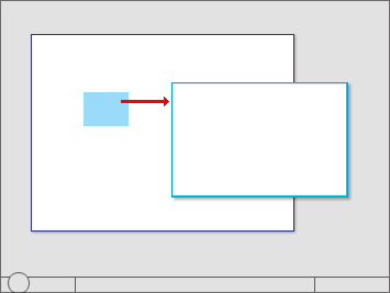 figura de la ventana contextual situada a la derecha del objeto 