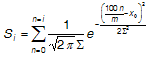 Muestra una fórmula para calcular J s.