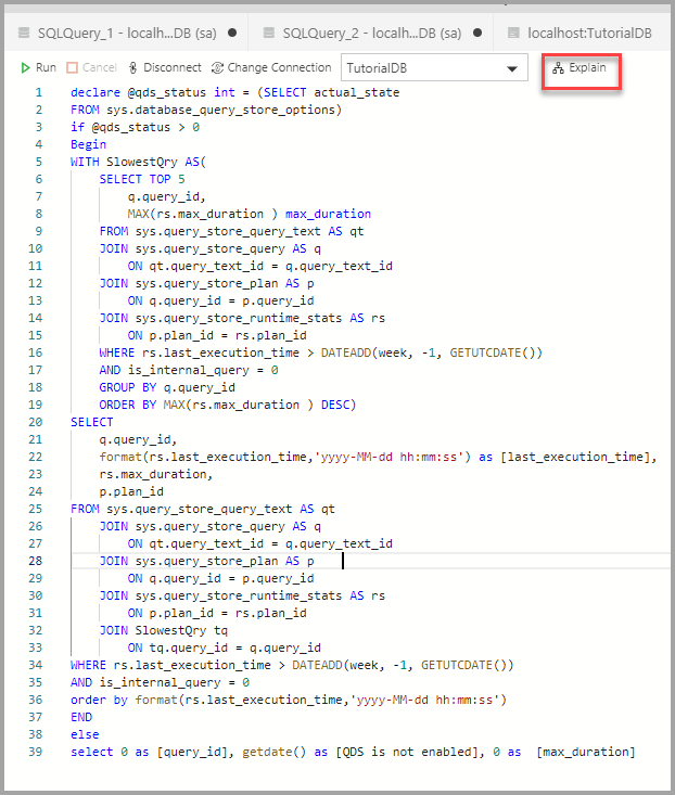 Explicación de QDS en Información