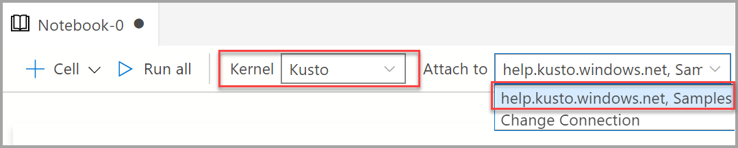 Establecer el Kernel y Conectar a