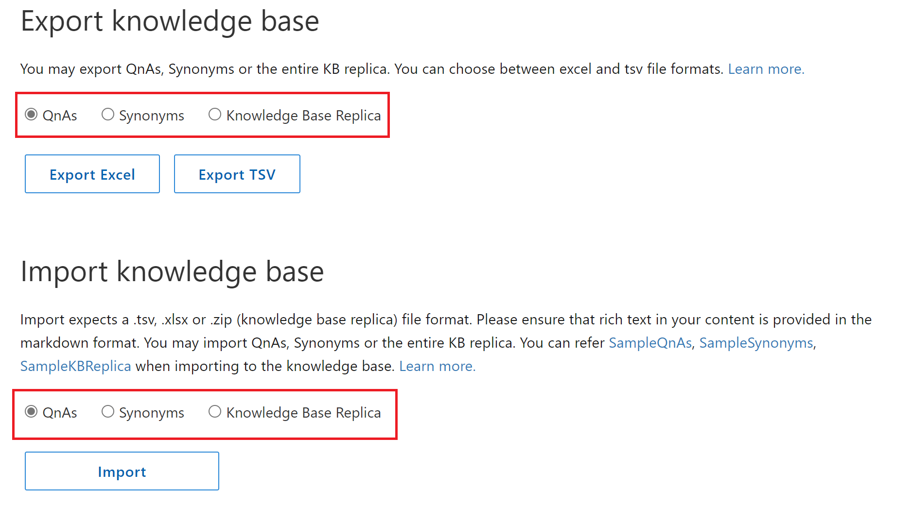 Migración de la knowledge base