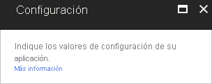 Captura de pantalla del elemento de interfaz de usuario Microsoft.Common.TextBlock en una interfaz de portal.