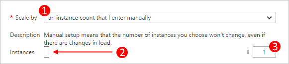 Configuración de escala de servicios en la nube con el perfil y la regla