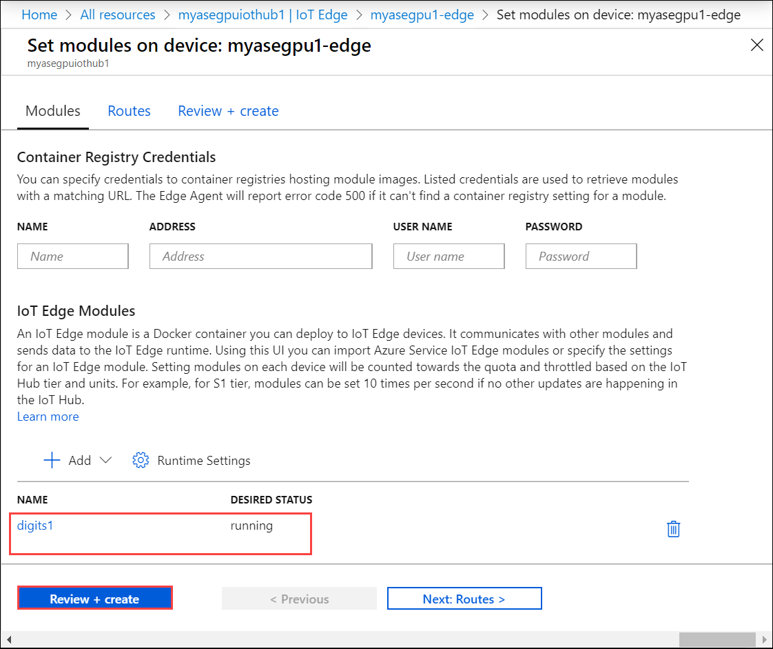 Configuración del módulo para usar la GPU 13