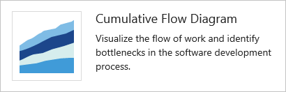 Widget de diagrama de flujo acumulativo