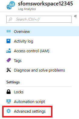 Configuración de área de trabajo