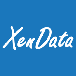 Logotipo de la empresa XenData.