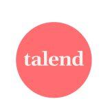 El logotipo de Talend.