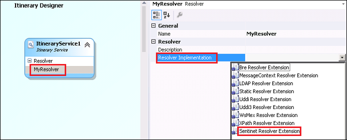 Establecer el SentinetWP_AddResolverImplementation de implementación del solucionador