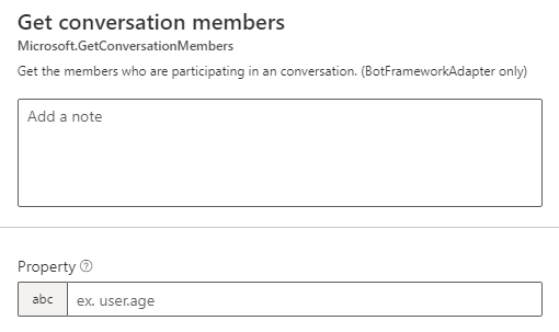 Get conversation members